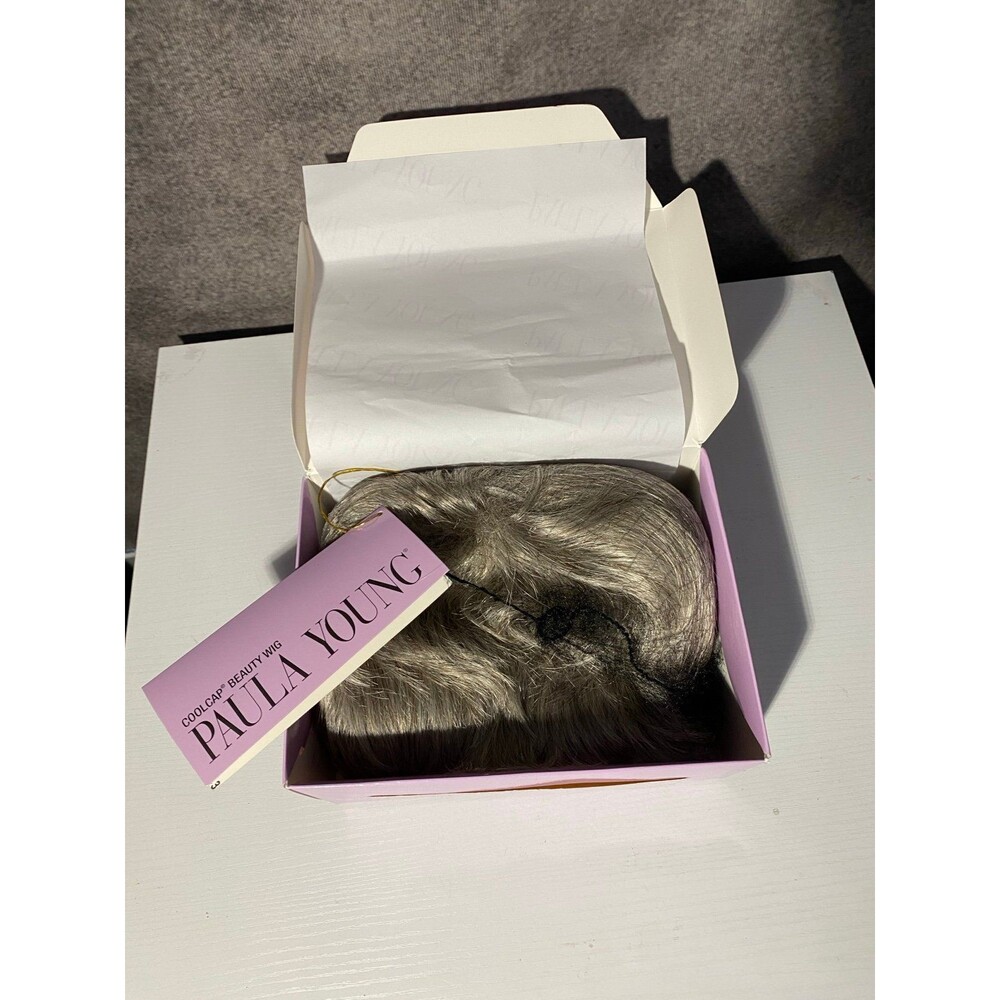Paula Young CC Casey CoolCap WhisperLite Wig Color 56 Gray Pixie NIB